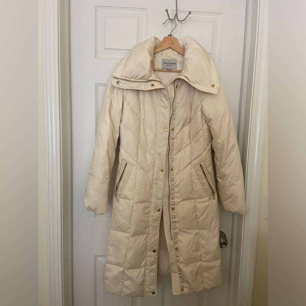 Cole Haan Down Coat #mirrormeghan